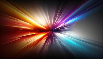 Gradient speed motion colorful background. photo