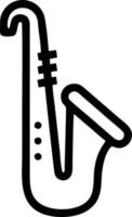 trumpet instrument icon symbol design vector image. Illustration of musical trumpet horn vector design image. EPS 10