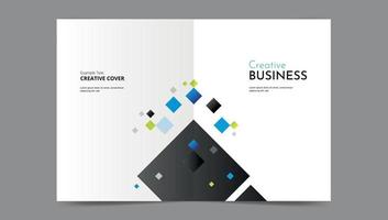 Cover template flyer design vector background