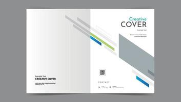 Cover template flyer design vector background