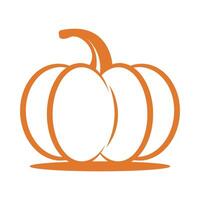 Pumpkin logo icon design vector