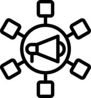 Vector Design Viral Marketing Icon Style