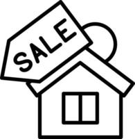 Vector Design House Sale Icon Style