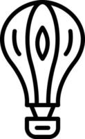 Vector Design Air Ballon Icon Style