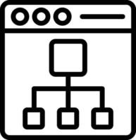 Vector Design Sitemap Icon Style