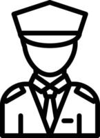 Vector Design Security Guard Icon Style