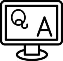 Vector Design QA Icon Style