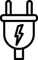 Vector Design Power Plug Icon Style