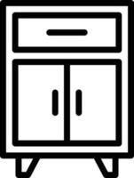 Vector Design Cabinet Icon Style