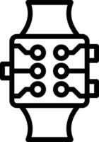 Vector Design Smart Watch Icon Style