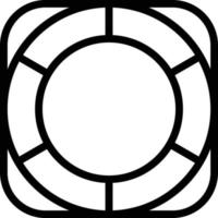 Vector Design Life Raft Icon Style