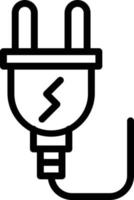 Vector Design Power Plug Icon Style