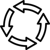 Vector Design Rotation Icon Style