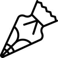 Vector Design Pastry Bag Icon Style