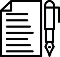 Vector Design Article Icon Style