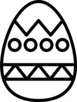 Vector Design Easter Egg Icon Style