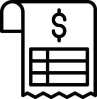 Vector Design Invoice Icon Style