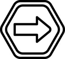 Vector Design One Way Icon Style