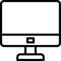 Vector Design Monitor Icon Style