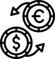 Vector Design Exchange Rate Icon Style