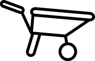 Vector Design Wheelbarrow Icon Style