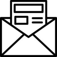 Vector Design Newsletter Icon Style