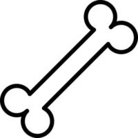 Vector Design Bone Icon Style