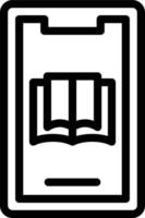 Vector Design Mobile Ebook Icon Style