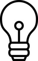 Vector Design Lightbulb Icon Style
