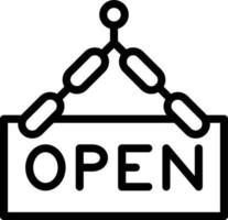 Vector Design Open Icon Style