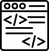 Vector Design Programming Icon Style