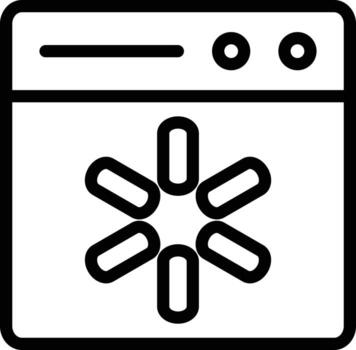 Vector Design Web Loading Icon Style