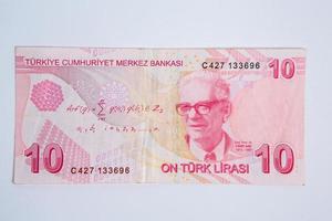 Turkish lira,  the official currency of Turkey and Northern Cyprus. photo