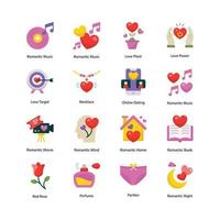 love vector Flat Icon Design illustration. Sports And Awards Symbol on White background EPS 10 File set 6