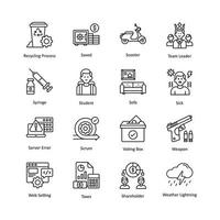 Miscellaneous vector outline Icon Design illustration. Medical Symbol on White background EPS 10 File set 3