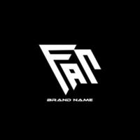 FAN Monogram Logo vector