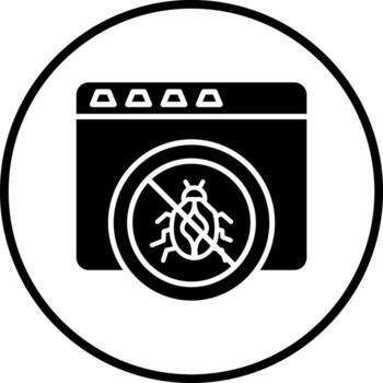 Vector Design Debug Vector Icon Style