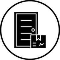 Vector Design Door Delivery Vector Icon Style