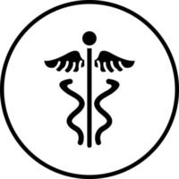Vector Design Caduceus Vector Icon Style