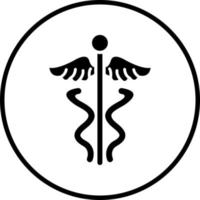 Vector Design Caduceus Vector Icon Style