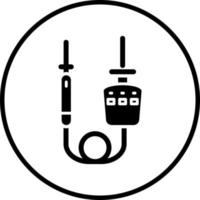 Vector Design Voltage Indicator Vector Icon Style