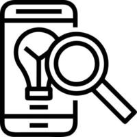 Idea solution icon symbol vector image. Illustration of the creative innovation concept design. EPS 10