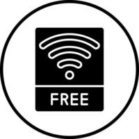 Vector Design Free Wifi Vector Icon Style