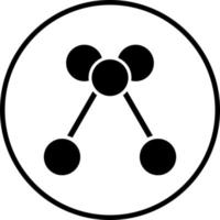 Vector Design Molecules Vector Icon Style