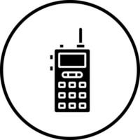 Vector Design Walkie Talkie Vector Icon Style