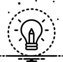 Idea solution icon symbol vector image. Illustration of the creative innovation concept design. EPS 10
