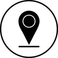 Vector Design Current Location Vector Icon Style