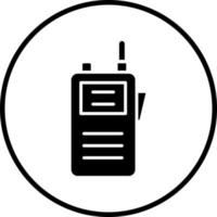 Vector Design Walkie Talkie Vector Icon Style