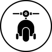 Vector Design Scooter Vector Icon Style