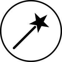 Vector Design Magic Wand Vector Icon Style